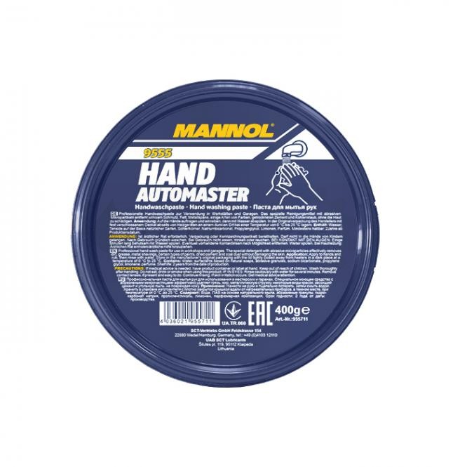 Mycí pasta Mannol Automaster Hand - 0,4 KG - Čistící prostředky na ruce