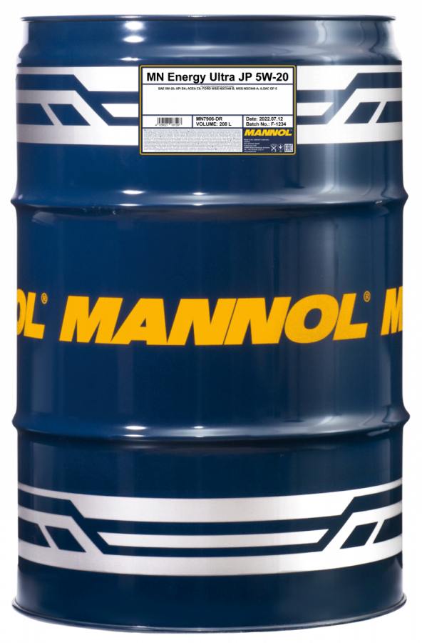 Motorový olej 5W-20 Mannol 7906 Energy Ultra JP - 60 L - 5W-20