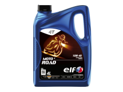 Motocyklový olej 10W-40 Elf Moto 4 ROAD - 4 L Motocyklové oleje - Motorové oleje pro 4-taktní motocykly